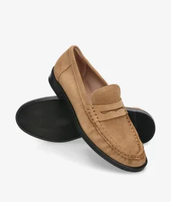 Mujer bloom&you Mocasines bloom&you MARTINA en serraje taupe