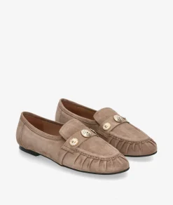 Mujer bloom&you Mocasines bloom&you ROMINA en ante taupe
