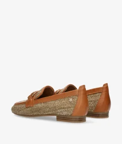 Mujer Carmela Mocasines 163219 en camel