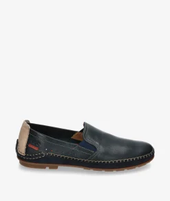 Hombre Fluchos Mocasines F1174 en marino