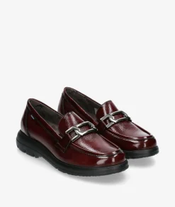 Mujer Fluchos Mocasines F1794 en charol