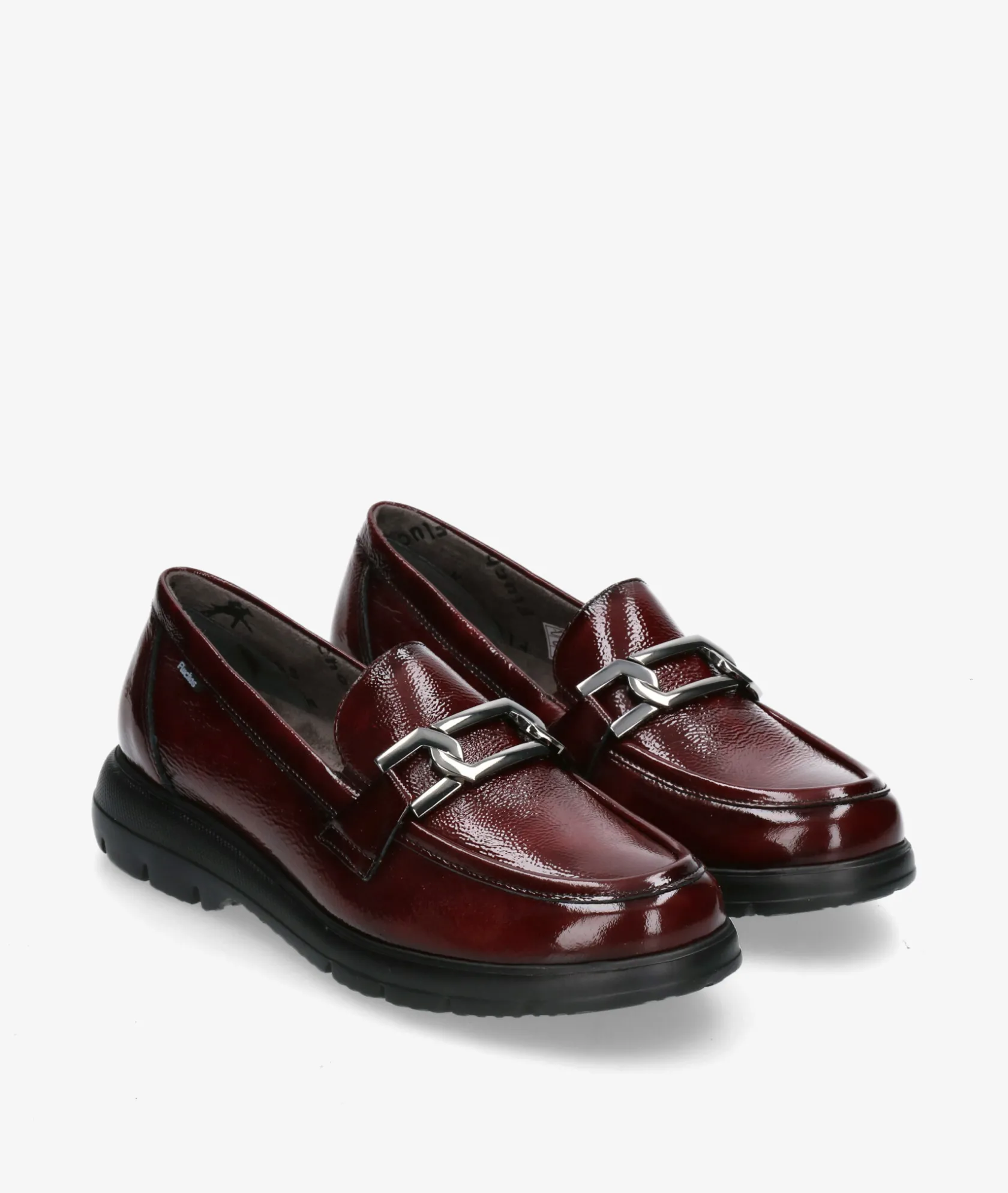 Mujer Fluchos Mocasines F1794 en charol