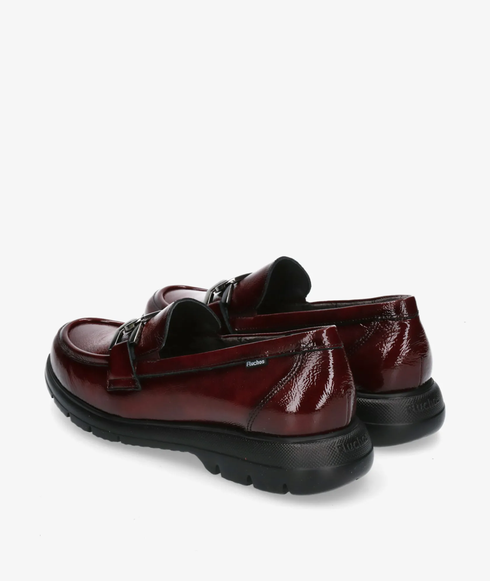 Mujer Fluchos Mocasines F1794 en charol