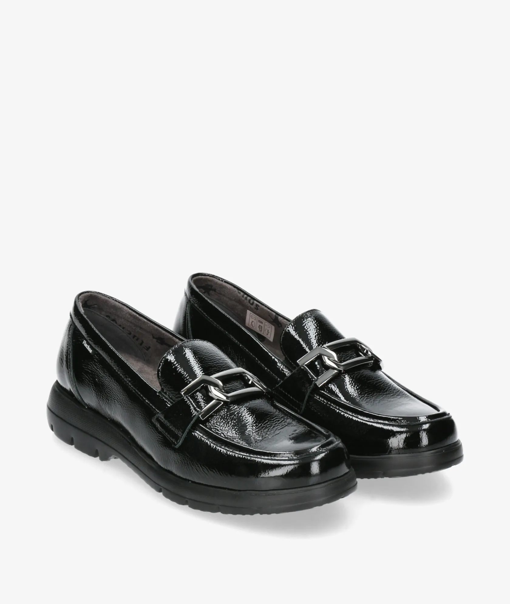 Mujer Fluchos Mocasines F1794 en charol
