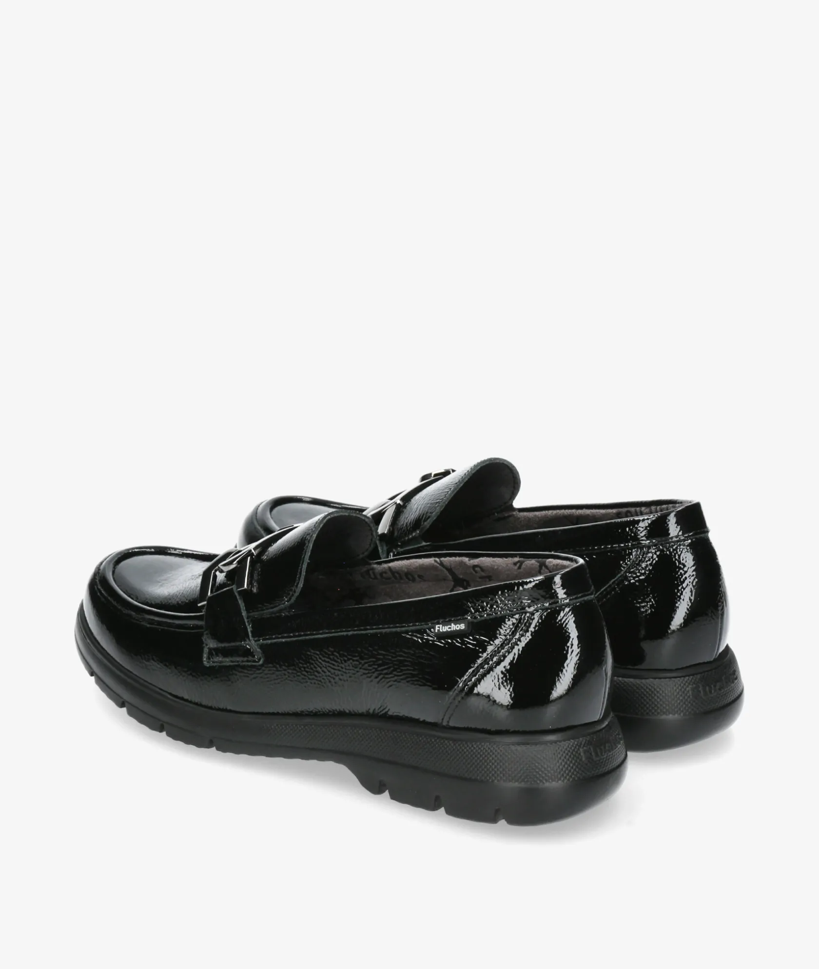 Mujer Fluchos Mocasines F1794 en charol