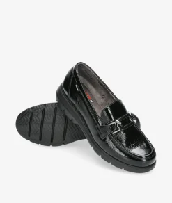 Mujer Fluchos Mocasines F1794 en charol