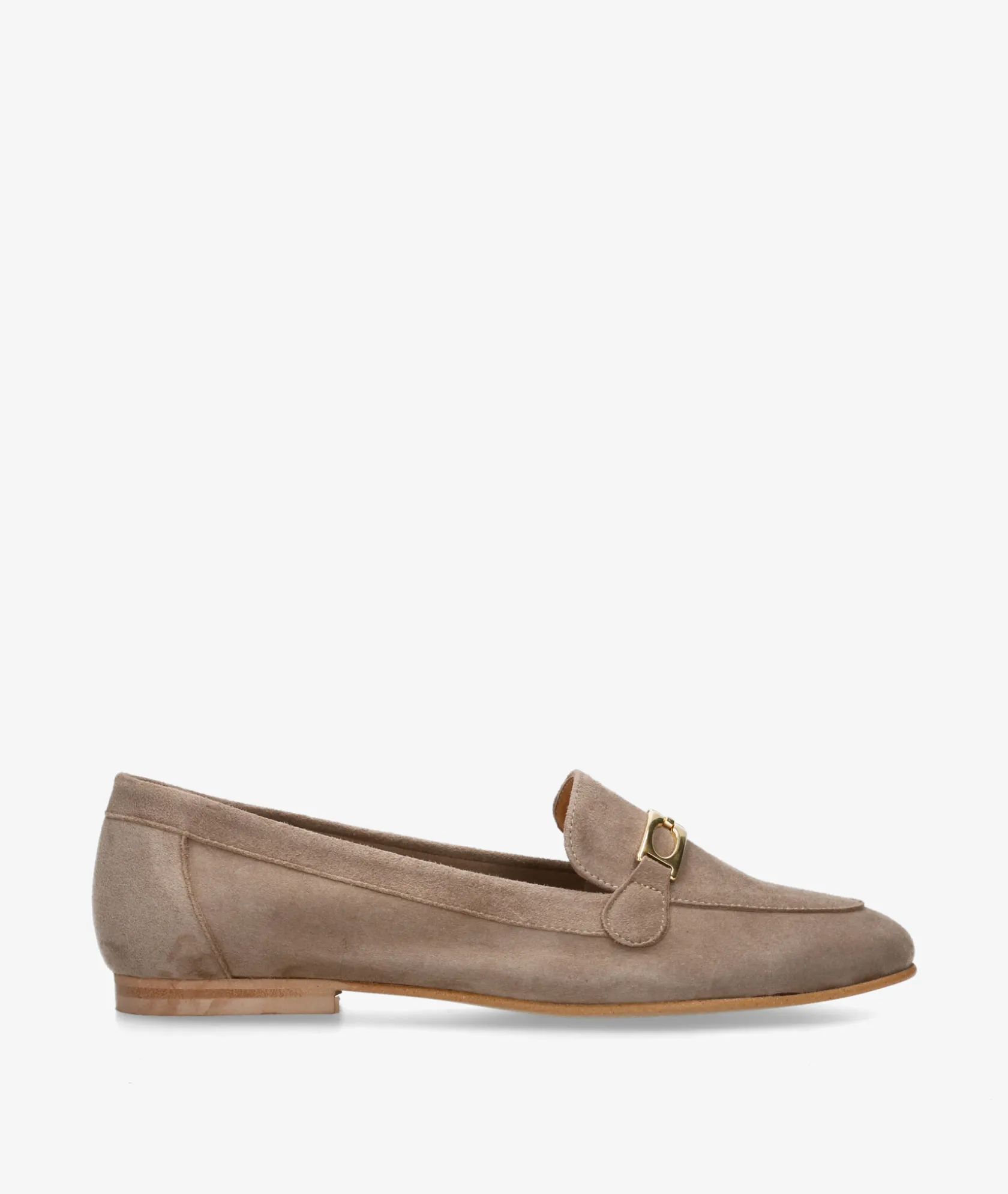 Mujer Kénnebec Mocasines 322 en ante taupe