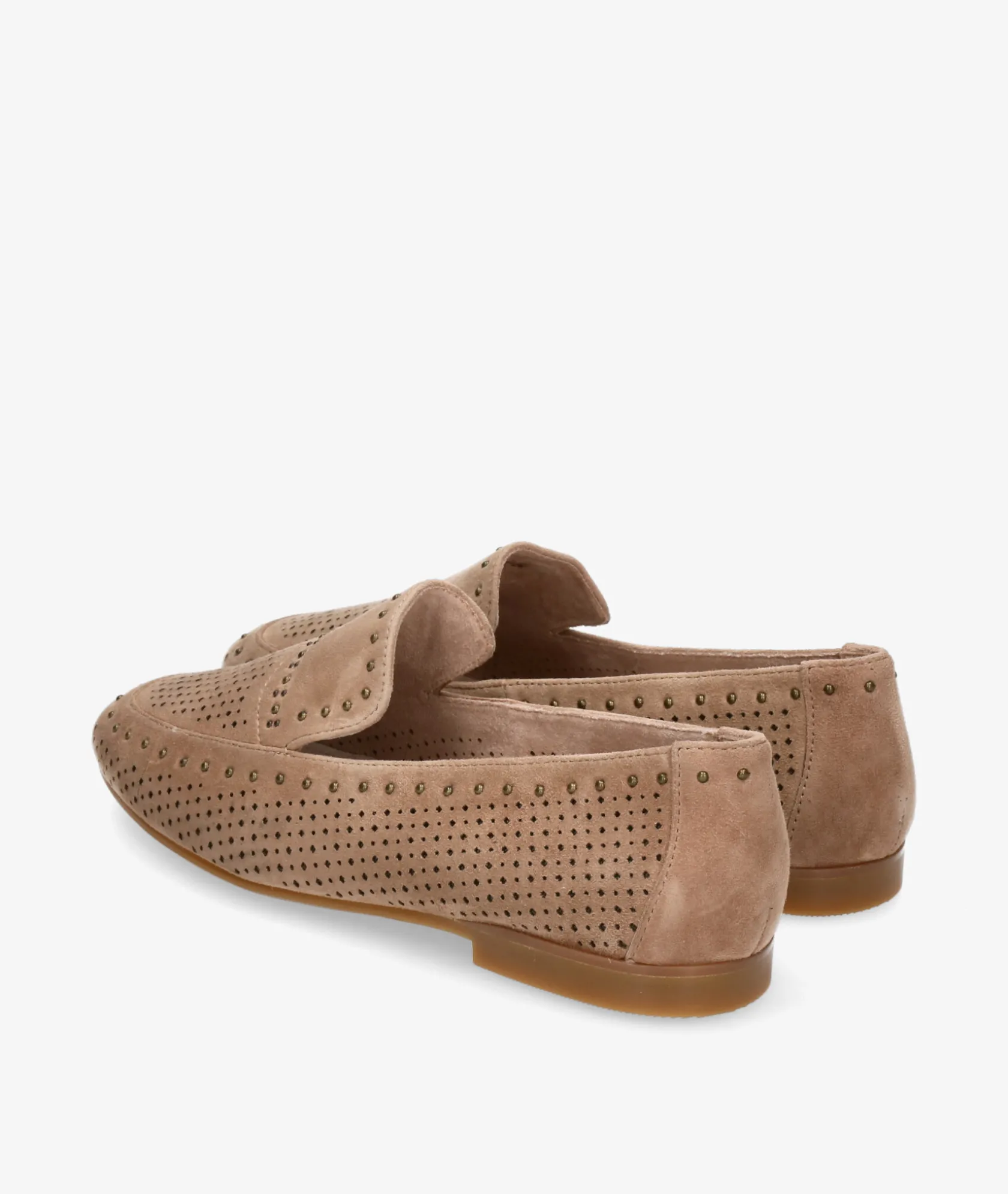 Mujer Stephen Allen Mocasines LAUR-24 1908-C490 en ante camel