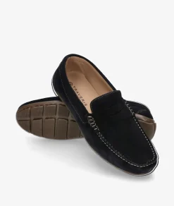 Hombre Traveris Mocasines 33720 en serraje