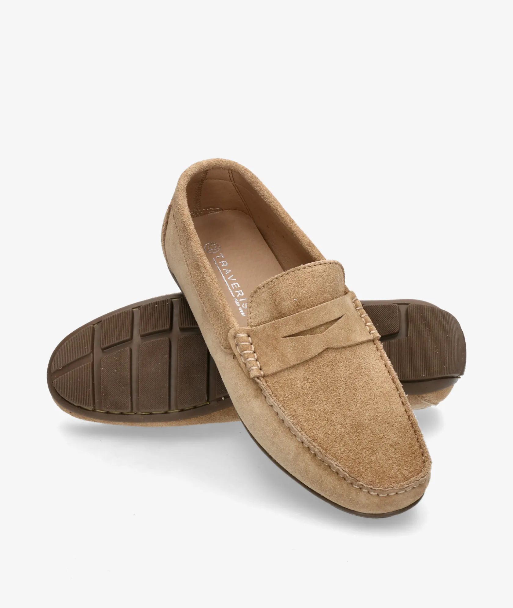 Hombre Traveris Mocasines 33720 en serraje