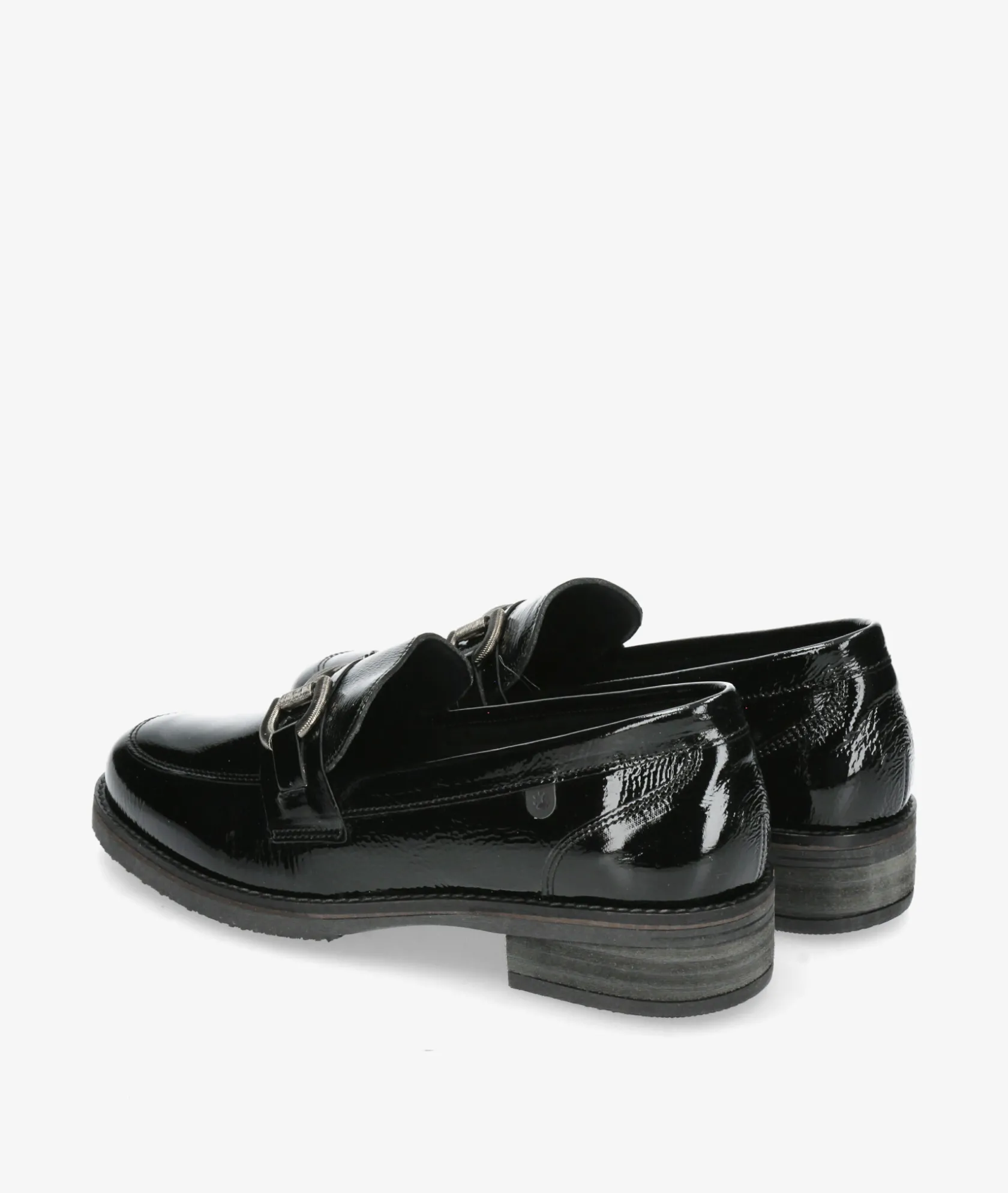 Mujer Valeria´s Mocasines 1537 en charol negro