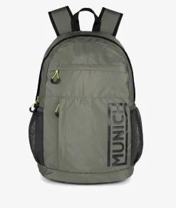 Mujer pabloochoa.shoes Mochila MUNICH BACK PACK SLIM en caki