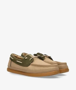 Hombre Dude Naúticos HARBOR LO CRAFT SUMMER en topo