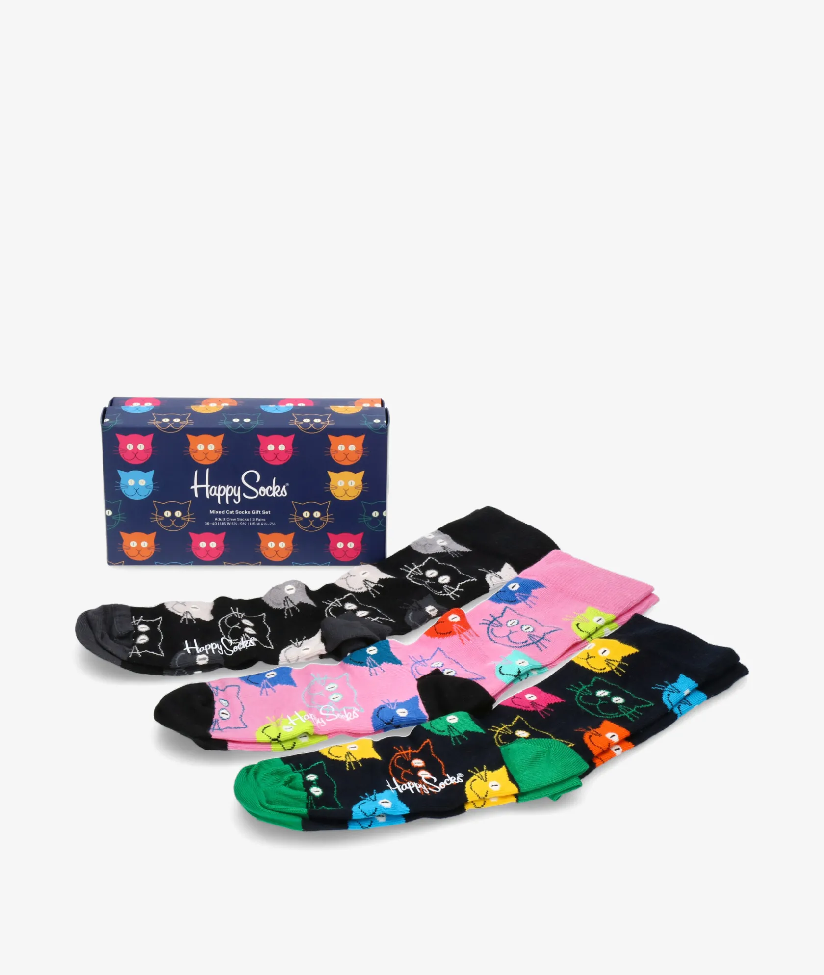 Mujer Happy Socks Pack de calcetines XMJA08-0150 en multicolor