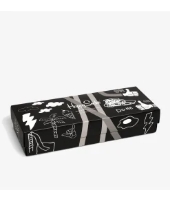 Mujer Happy Socks Pack de calcetines XBWH09-9100 en gris