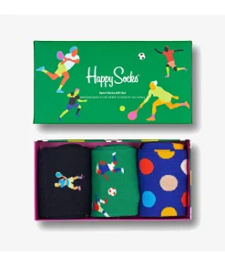 Mujer Happy Socks Pack de calcetines XSPO08-7300 en azul marino