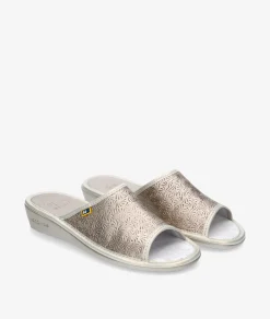 Mujer Nordikas pinky 1924/8 en taupe metalizado