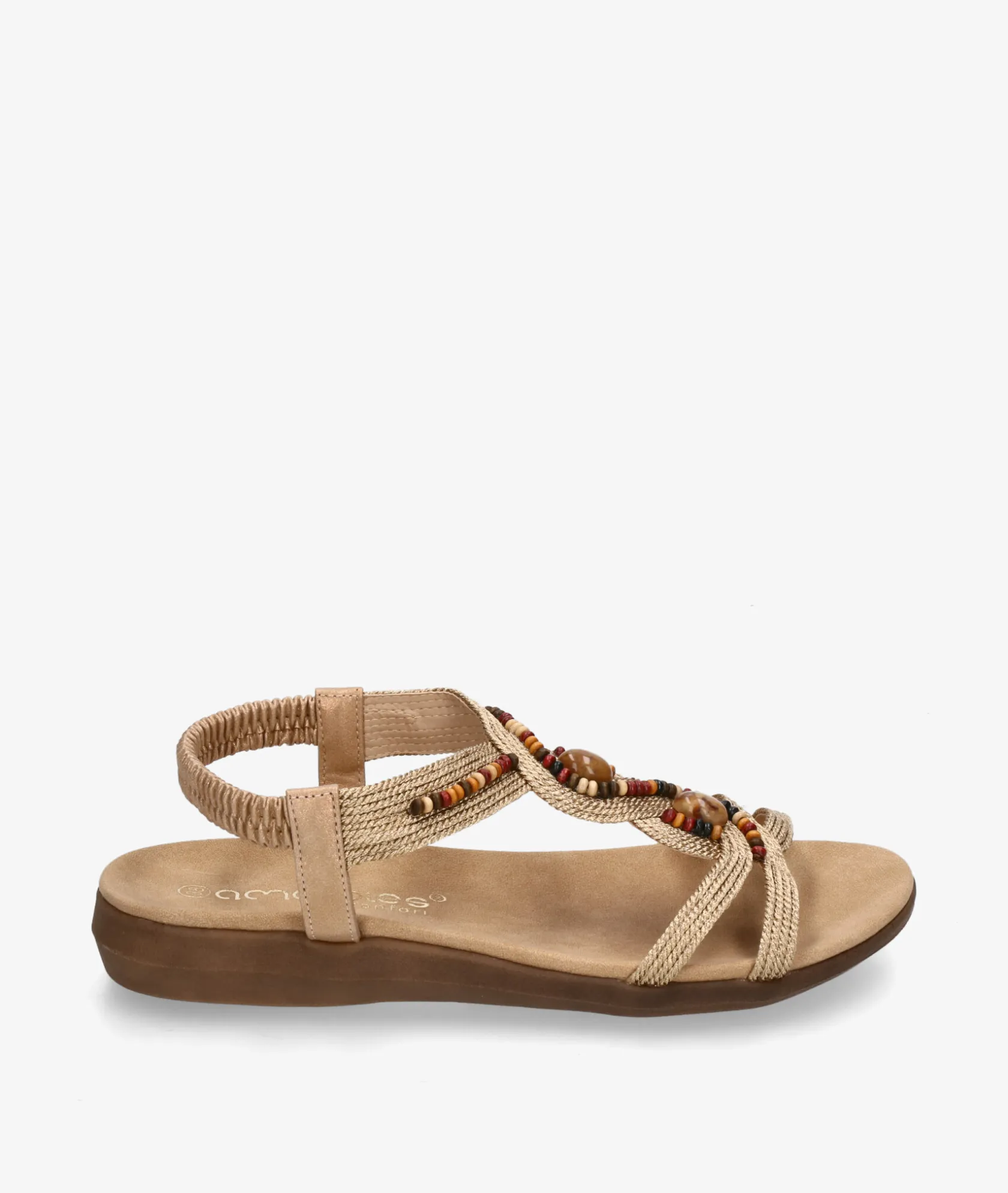 Mujer Amarpies Sandalias 30245 en platino