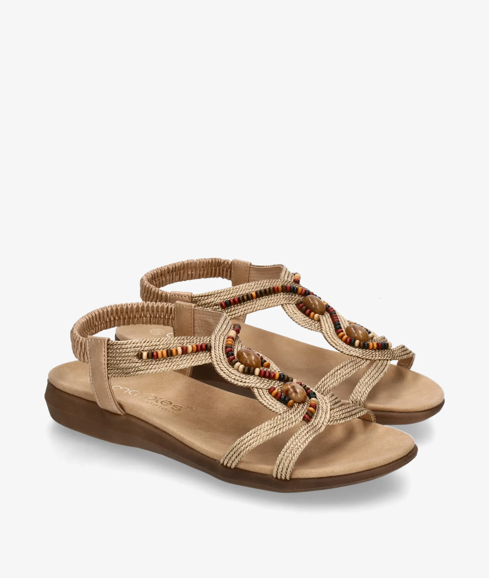 Mujer Amarpies Sandalias 30245 en platino