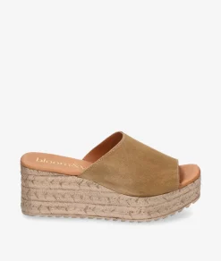 Mujer bloom&you Sandalias bloom&you LISA en serraje camel