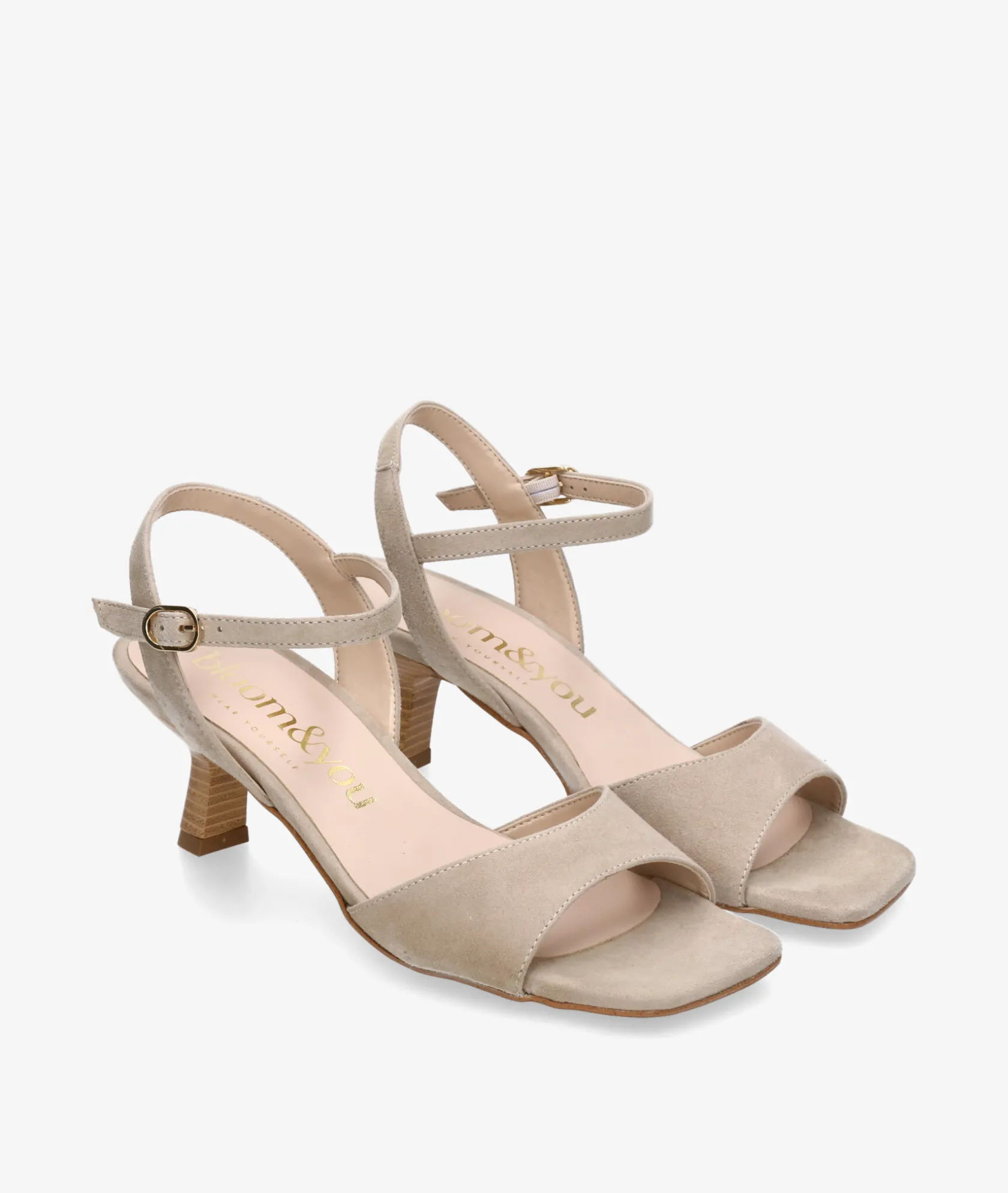 Mujer bloom&you Sandalias bloom&you MILA en ante piedra