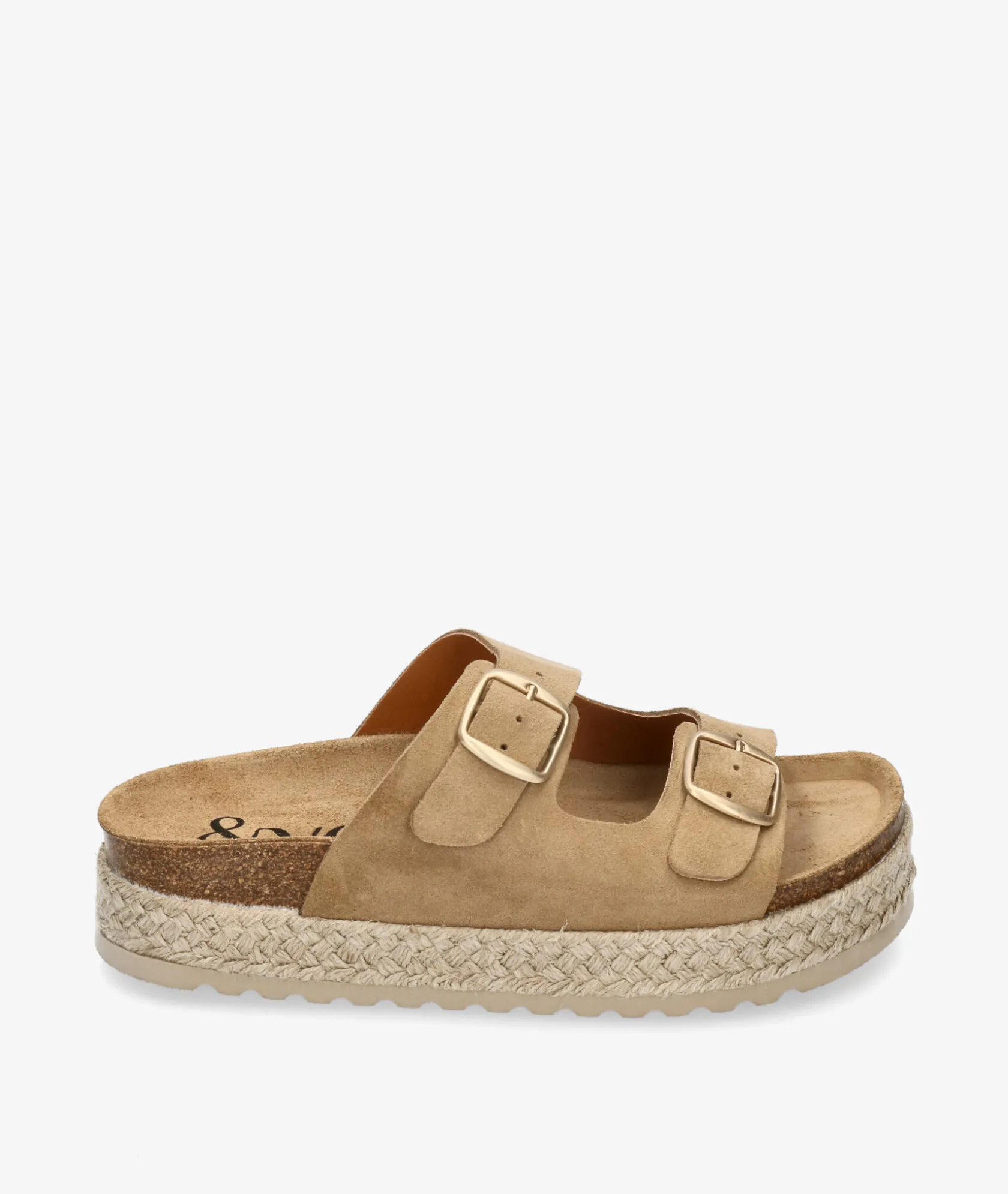 Mujer bloom&you Sandalias bloom&you NENUFAR DOBLE en serraje taupe