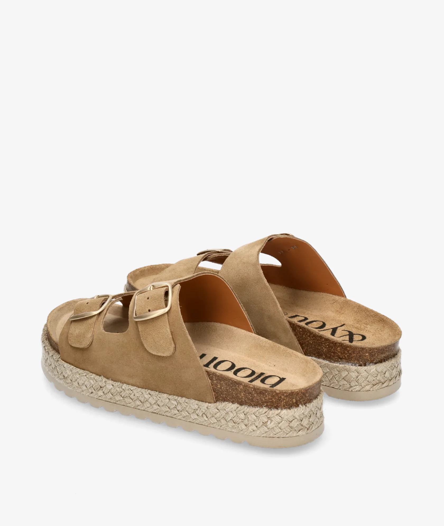 Mujer bloom&you Sandalias bloom&you NENUFAR DOBLE en serraje taupe