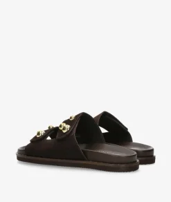 Mujer bloom&you Sandalias bloom&you ORIA en serraje marrón