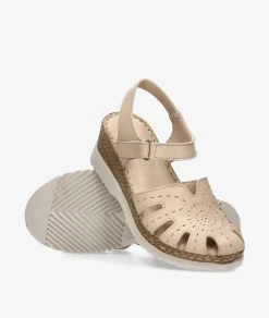 Mujer pabloochoa.shoes Sandalias MEGHAN SOFT M344 en beige