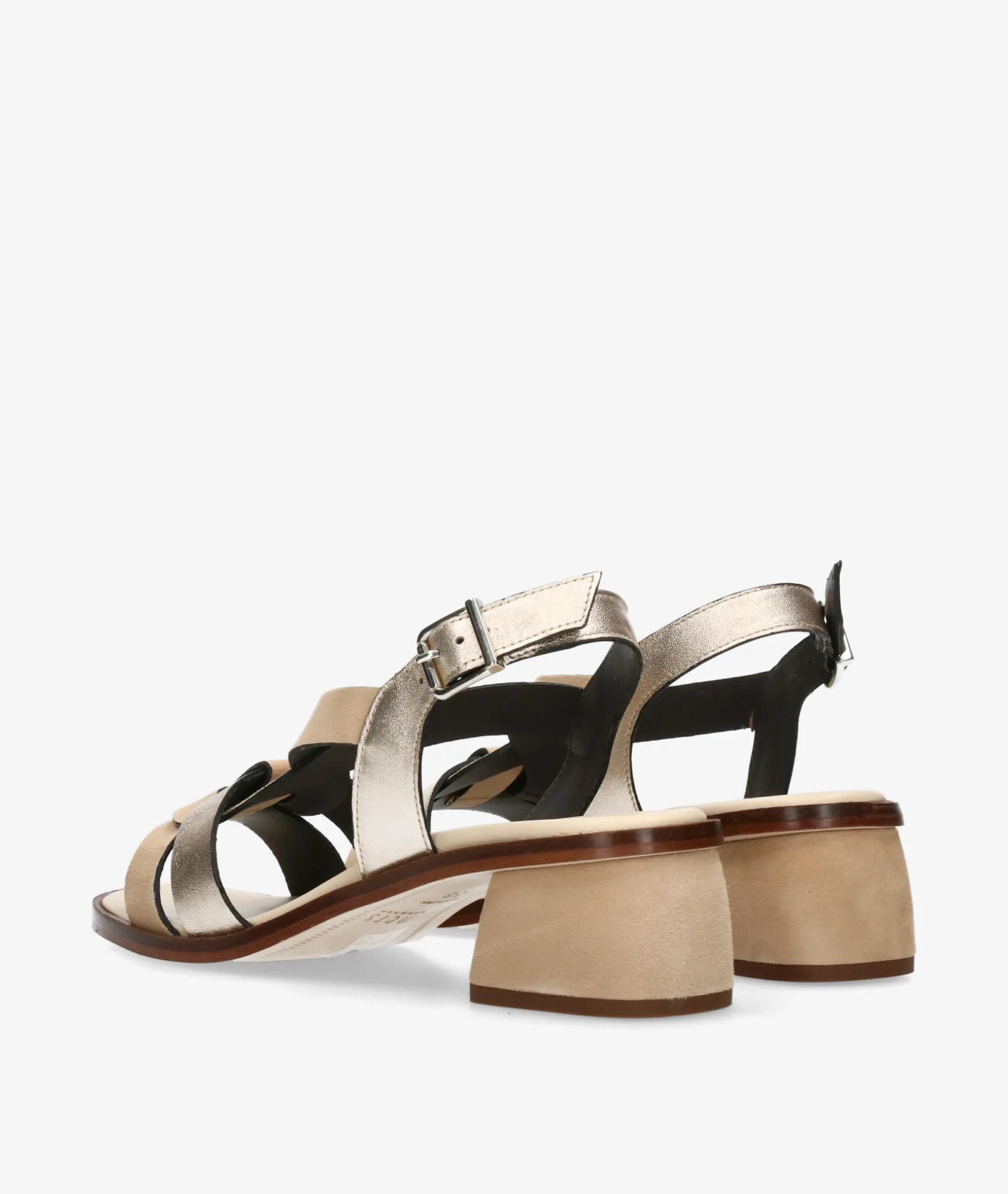Mujer pabloochoa.shoes Sandalias 3917 en ante taupe