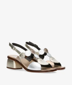 Mujer pabloochoa.shoes Sandalias 3914 en platino