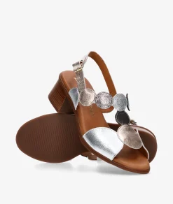Mujer pabloochoa.shoes Sandalias 2744 en platino