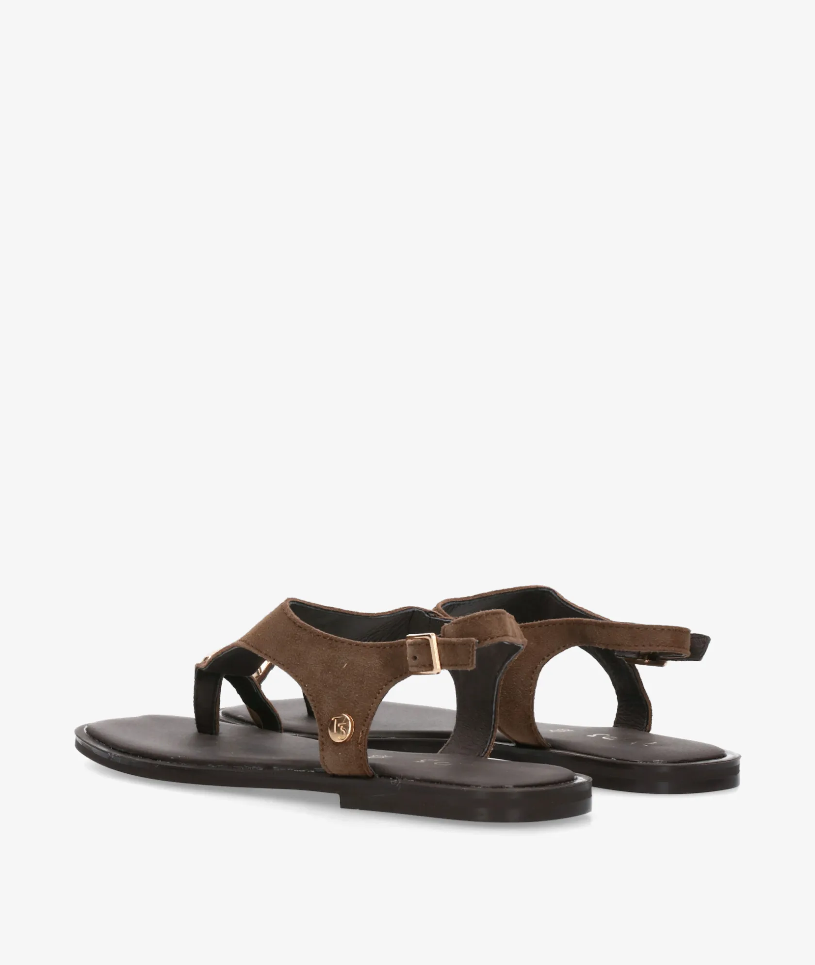 Mujer pabloochoa.shoes Sandalias SF1691 en ante marrón