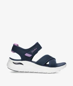 Mujer Skechers Sandalias 164078 en marino