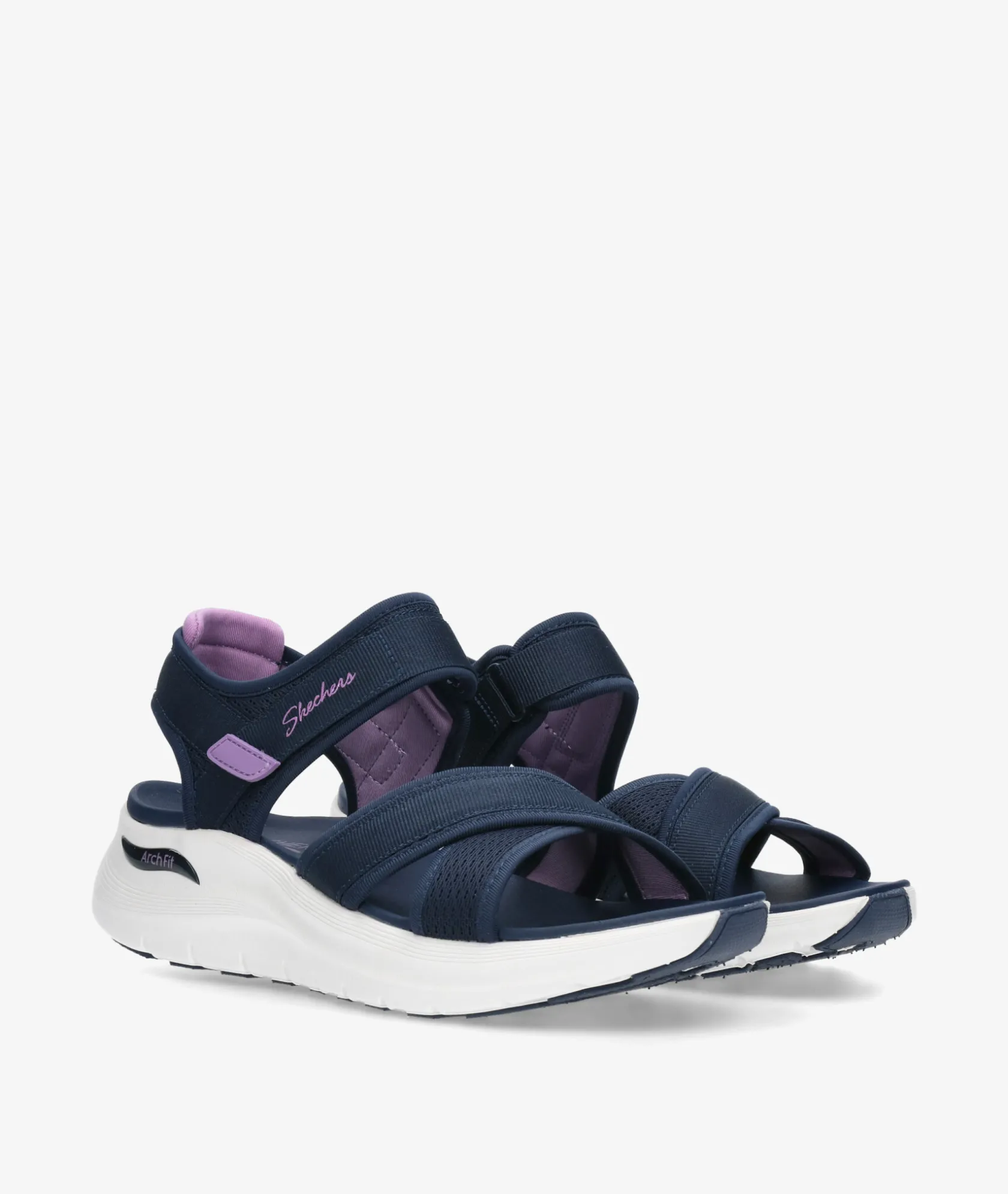 Mujer Skechers Sandalias 164078 en marino