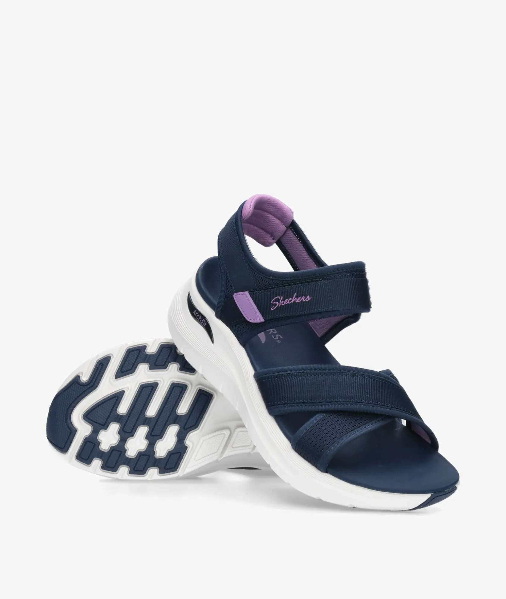 Mujer Skechers Sandalias 164078 en marino