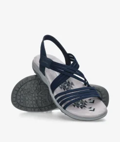 Mujer Skechers Sandalias 164036 en marino