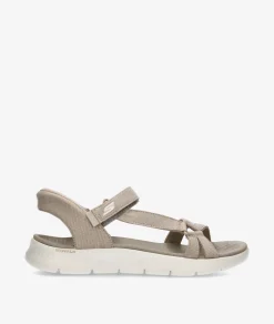 Mujer Skechers Sandalias 141481 en beige