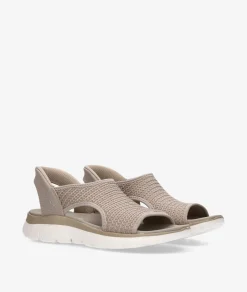 Mujer Skechers Sandalias 119519 en beige