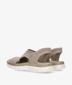 Mujer Skechers Sandalias 119519 en beige