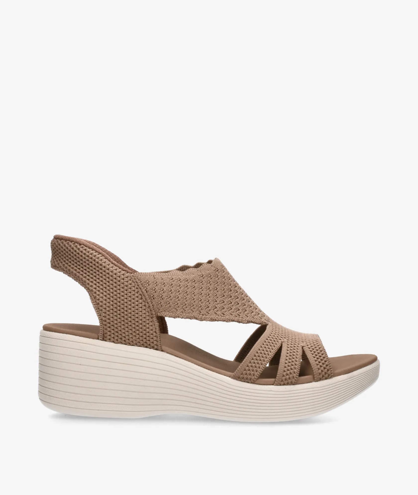 Mujer Skechers Sandalias 120012 en topo