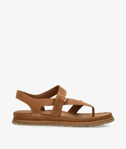 Mujer UGG Sandalias GOLDENGAZE TOE POST en cuero