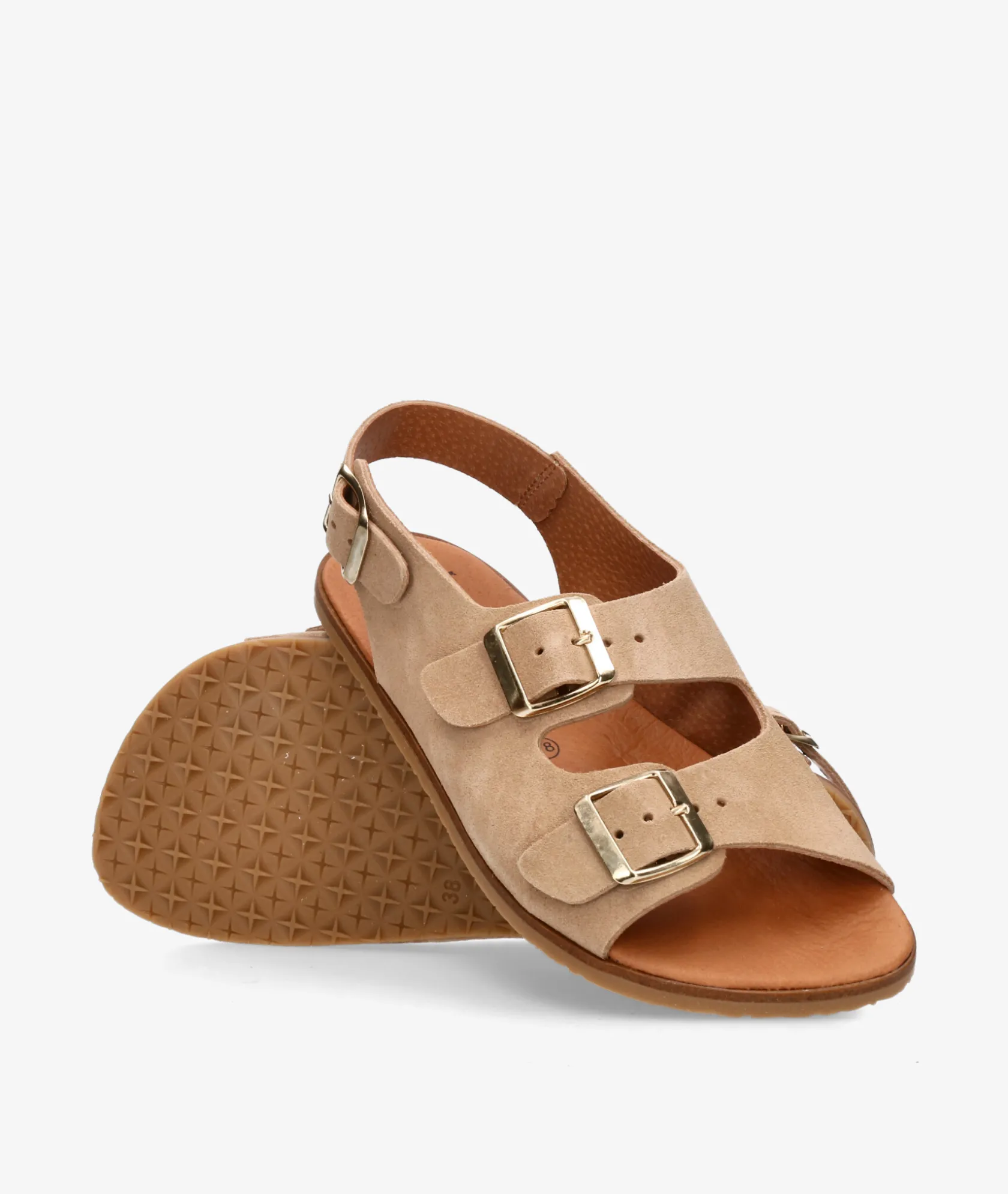 Mujer pabloochoa.shoes Sandalias VIVANT SEMILLA - R en serraje taupe
