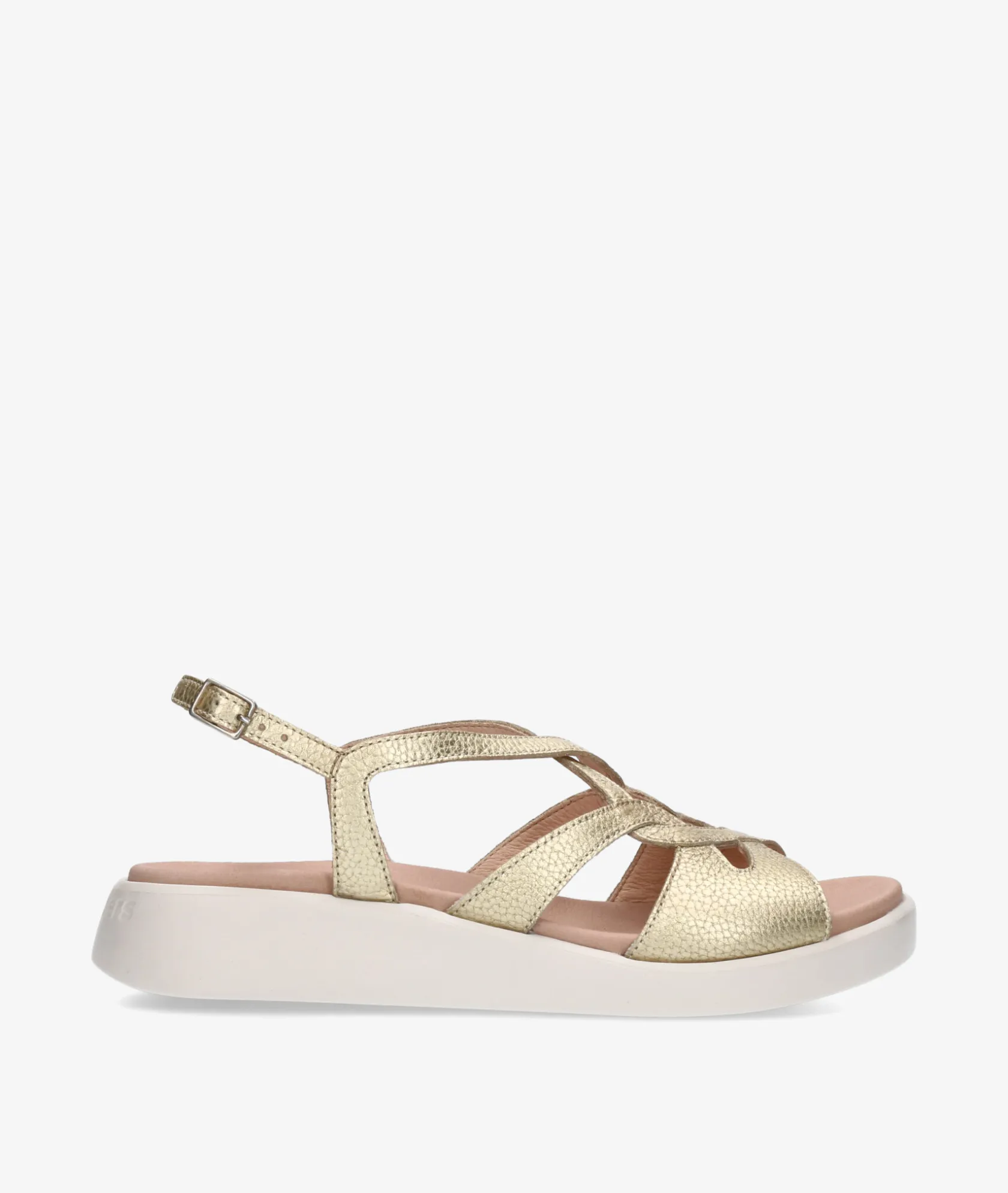 Mujer Wonders Sandalias C-6550 en platino