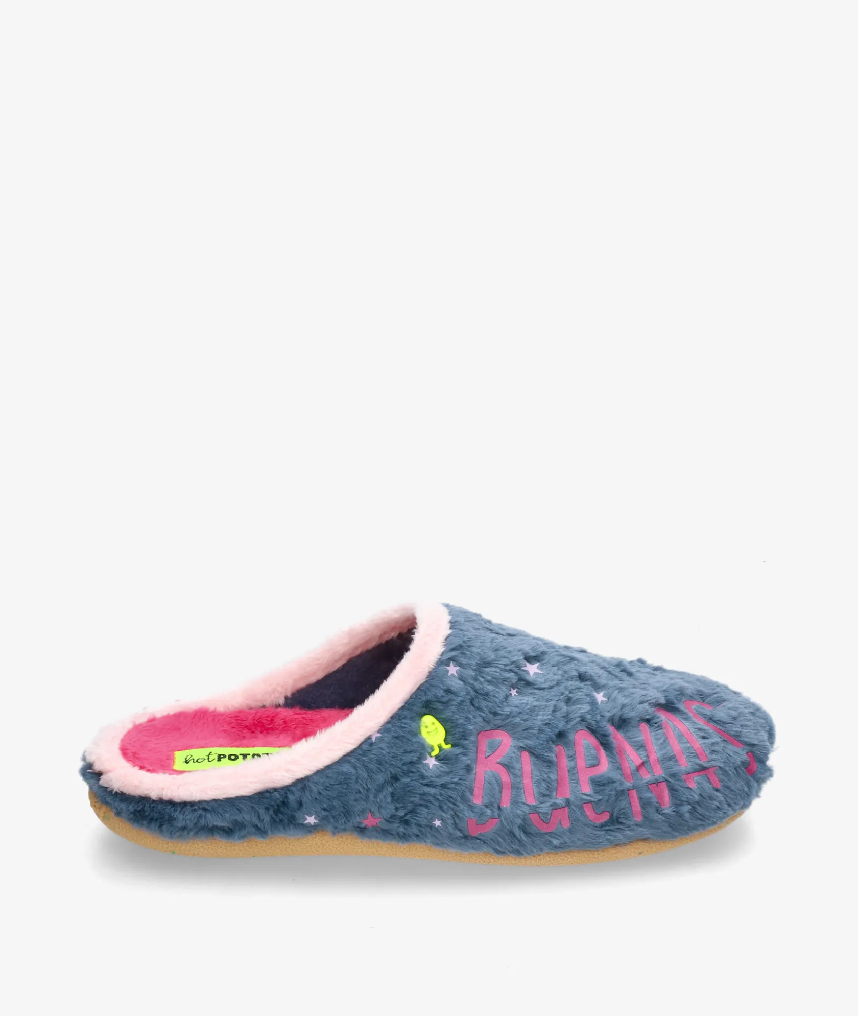 Mujer Hot potatoes Zapatillas de casa VINING en jeans