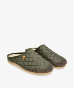 Hombre Hot potatoes Zapatillas de casa STAFFORD en caki