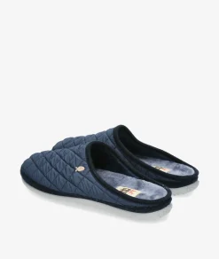 Hombre Hot potatoes Zapatillas de casa STAFFORD en marino