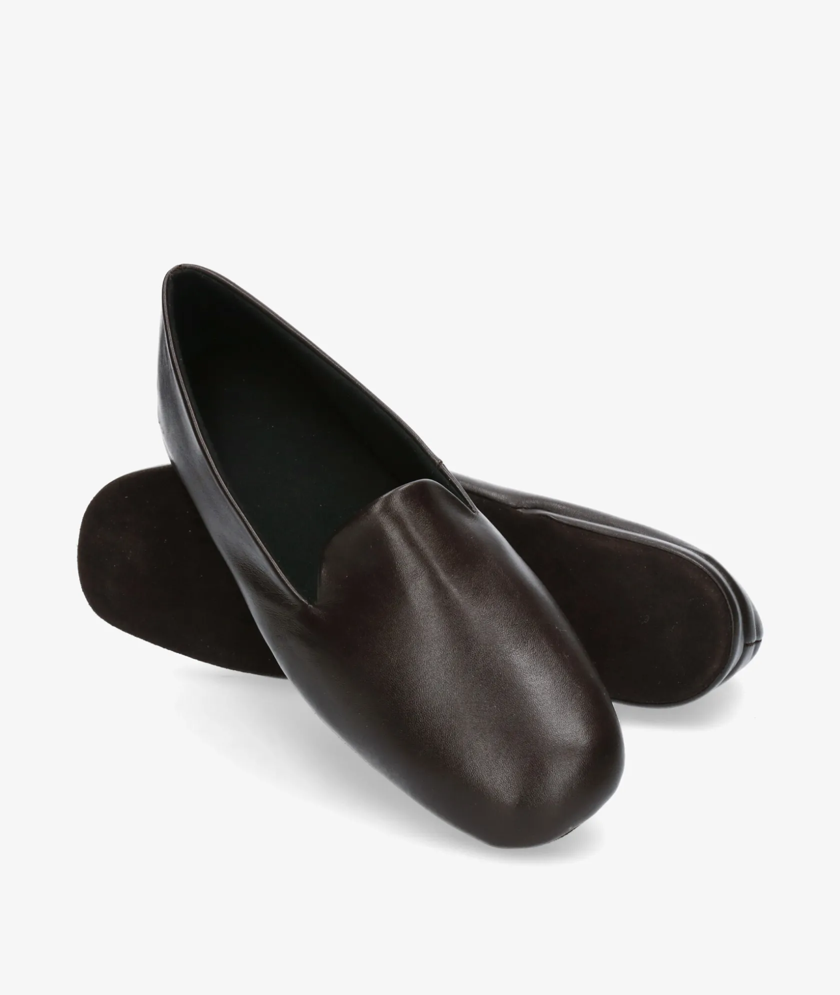 Hombre pabloochoa.shoes Zapatillas de casa KOSMA 6625 en marrón