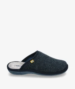 Hombre Nordikas Zapatillas de casa 2630 en marino