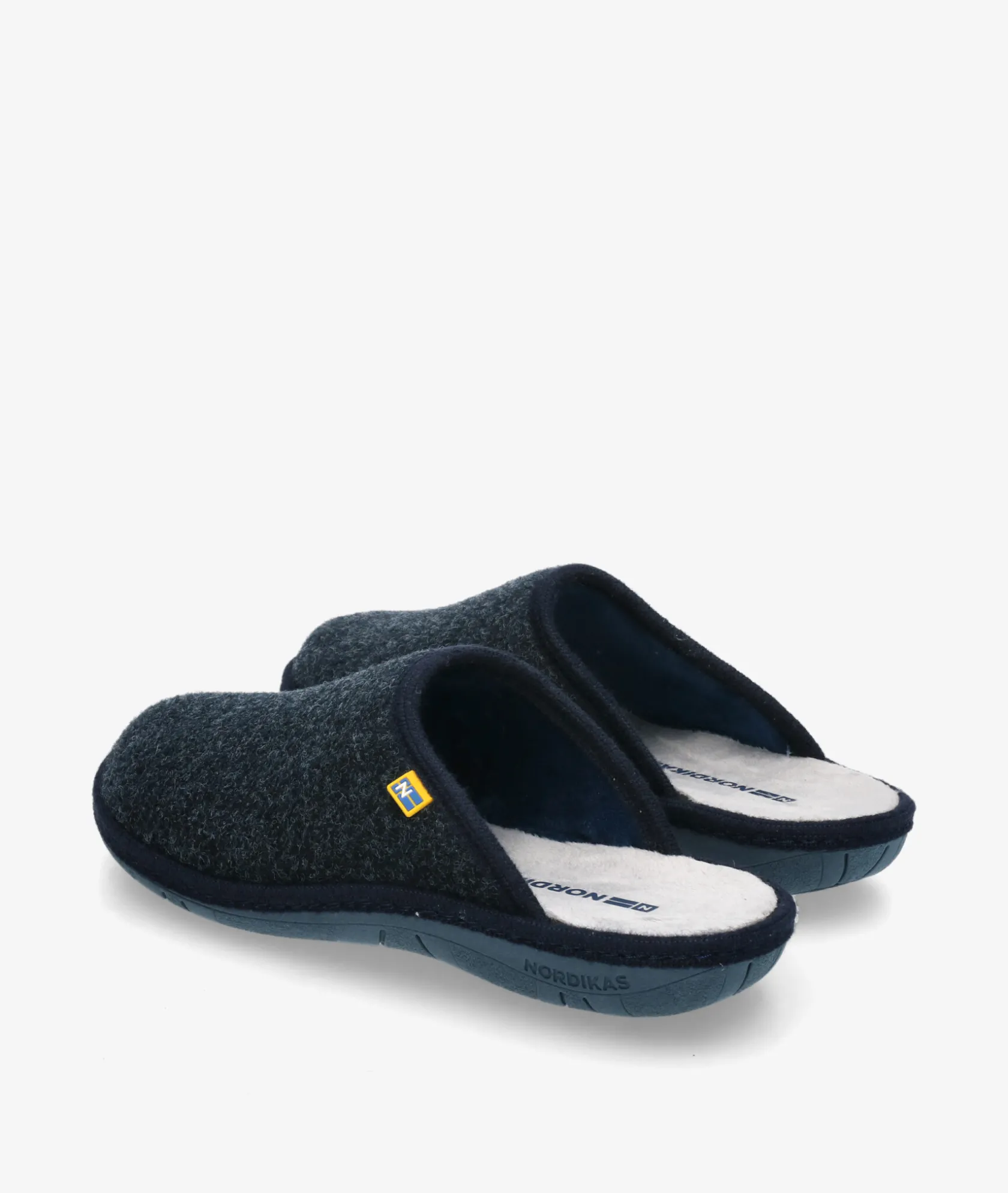 Hombre Nordikas Zapatillas de casa 2630 en marino